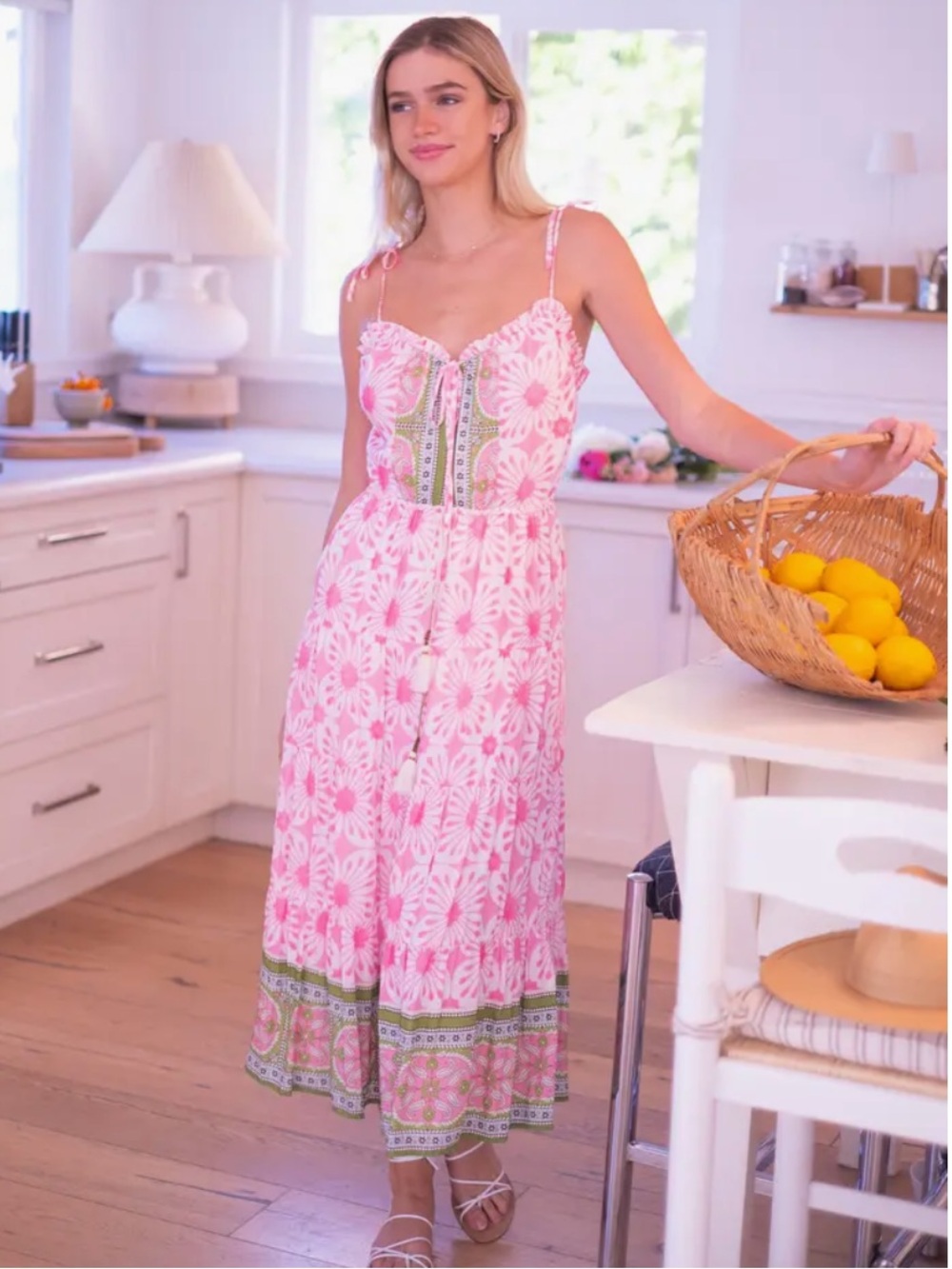 Alicia Bell Holiday midi dress